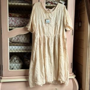 Magnolia Pearl Silk Hadie Mae Brown Dress
